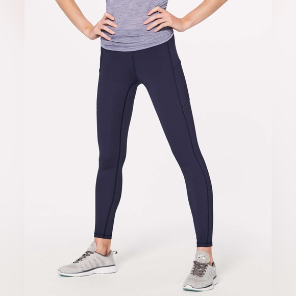 Lululemon Speed Up Tight *Full-On Luxtreme 28" Sz 4 in Midnight Navy - Picture 3 of 12